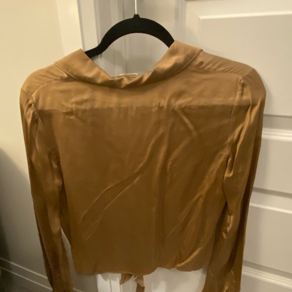 Wilfred Tie-Front Blouse - Picture 4 of 4